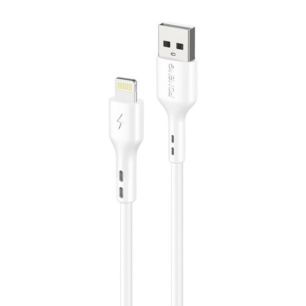 Foneng X36 Kabel USB-Lightning, 2,4 A, 2 m (bílý)