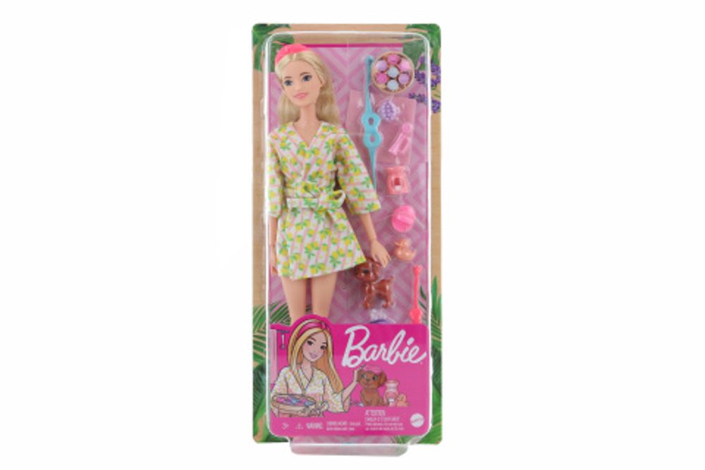 Popron.cz Barbie Wellness panenka - v lázních HKT90