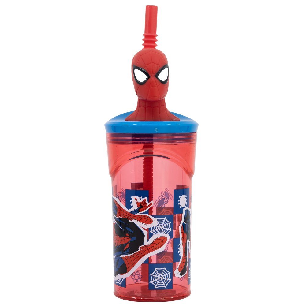 Popron.cz Kelímek s 3D figurkou 360 ml - Spider-Man Midnight Flyer