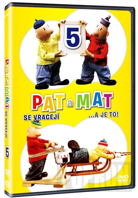 Pat a Mat 5, DVD