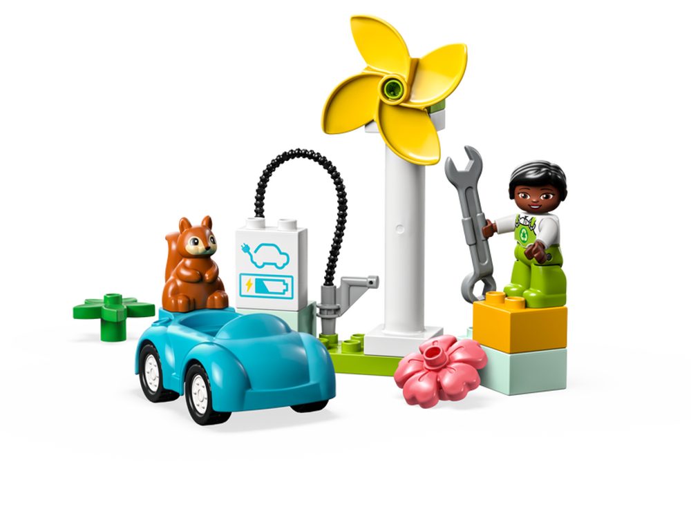 Lego Větrná turbína a elektromobil