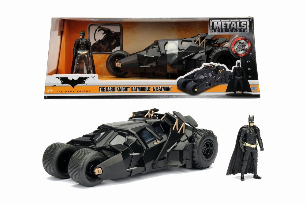 Jada Batman The Dark Knight Batmobile 1:24