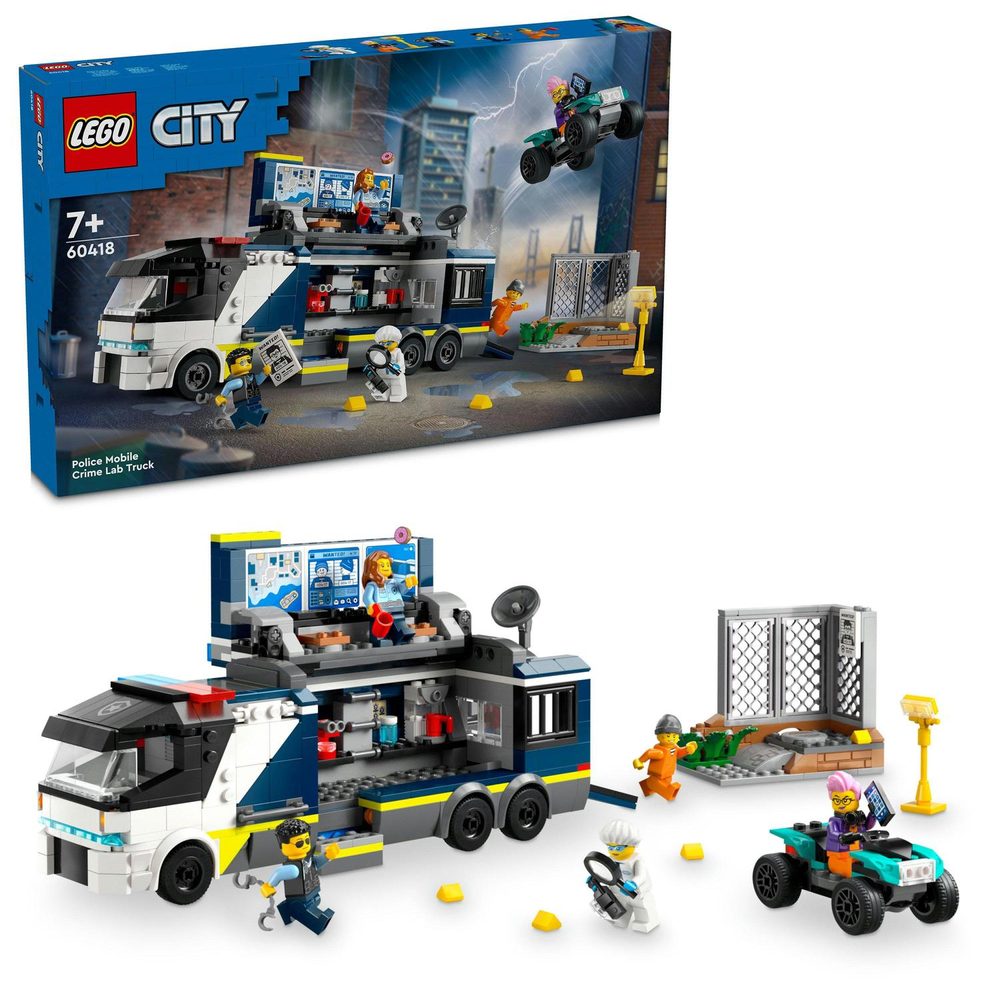 Lego Mobilní kriminalistická laboratoř policistů