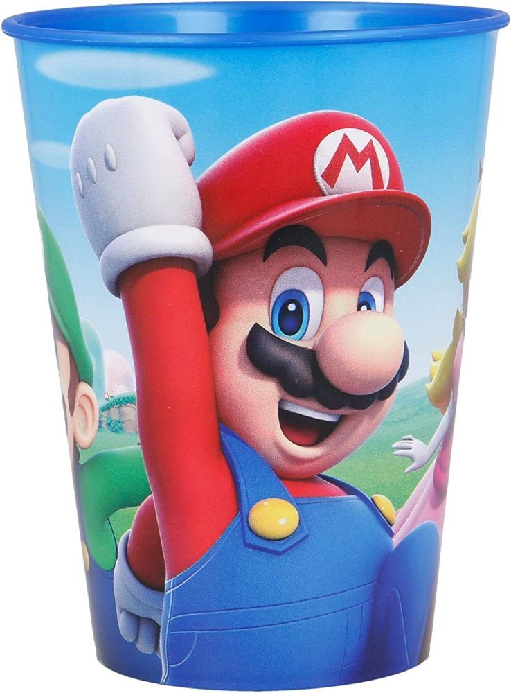 Popron.cz Kelímek Super Mario modrý 260ml