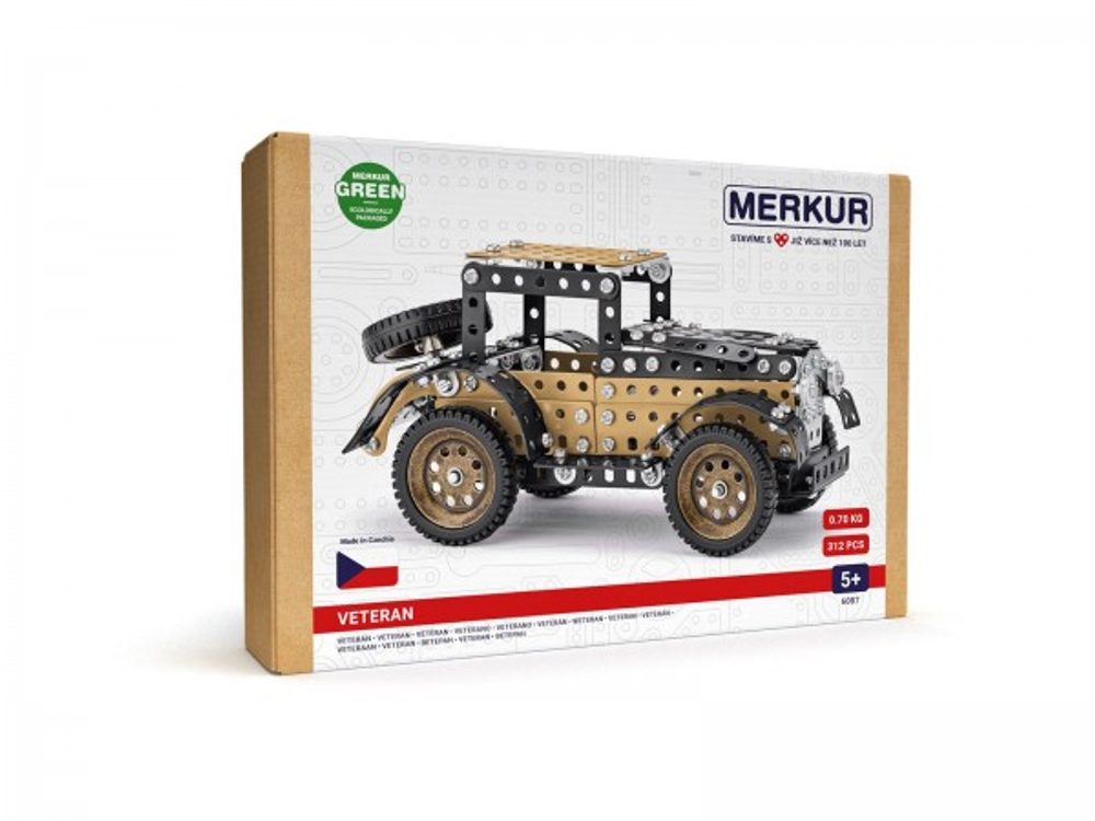 Merkur Toys Stavebnice MERKUR Veterán 325ks v krabici 26x18x5,5cm