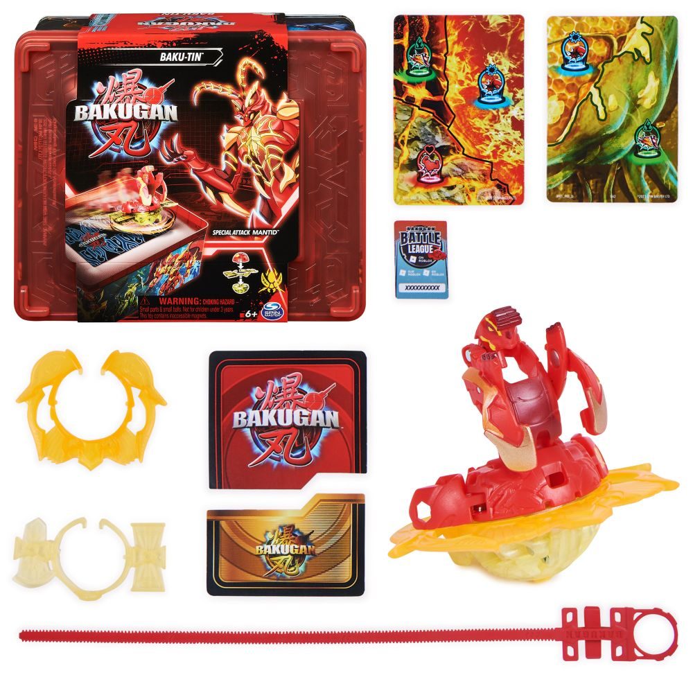 Spin Master BAKUGAN SBĚRATELSKÁ PLECHOVÁ KRABICE S6