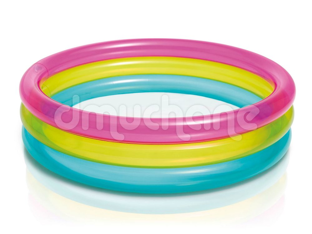 Intex Nafukovací bazén Rainbow 3 kruhy 86 x 25 cm INTEX 57104