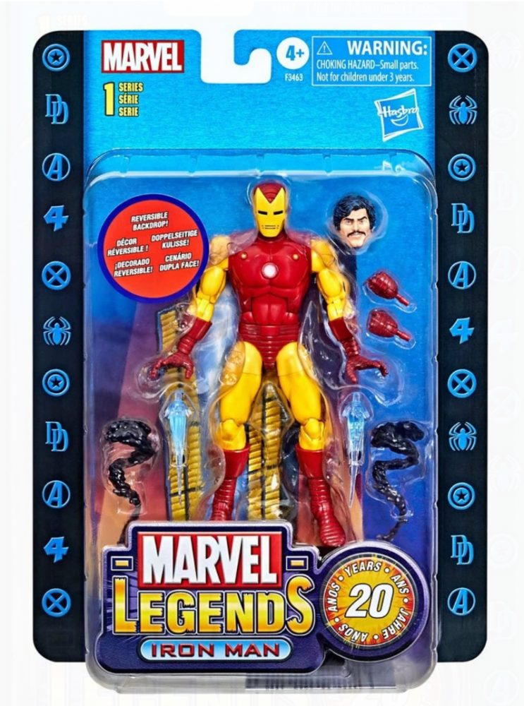 Popron.cz Marvel Legends 20. výročí Iron Mana Figurka 15cm