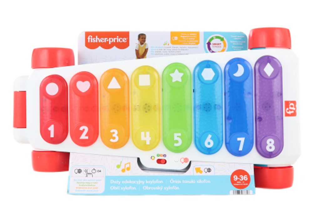 Popron.cz Fisher-Price Obří xylofon CZ/SK/EN/HU/PL HJK41