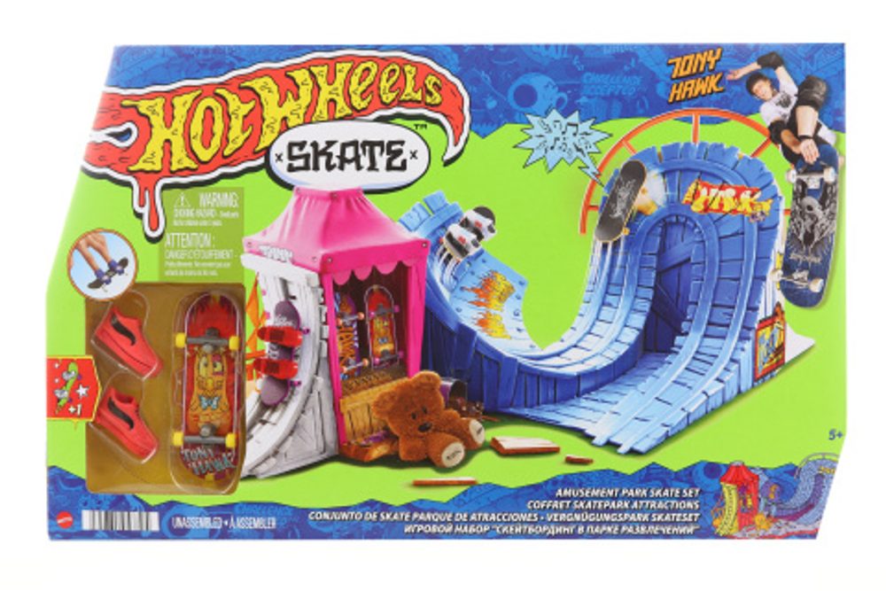 Popron.cz Hot Wheels Zábavný fingerboard skatepark HGT95 TV