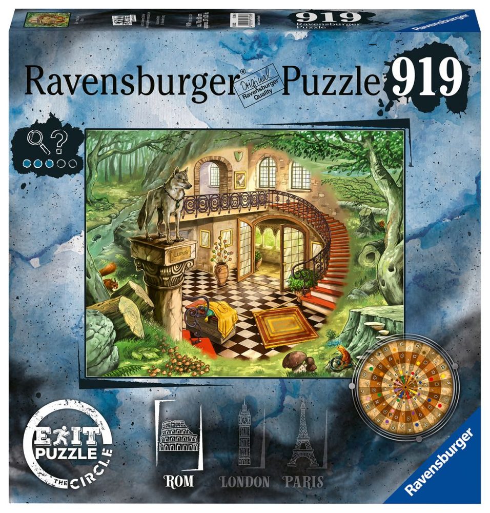 Ravensburger EXIT Puzzle - The Circle: V Římě 920 dílků