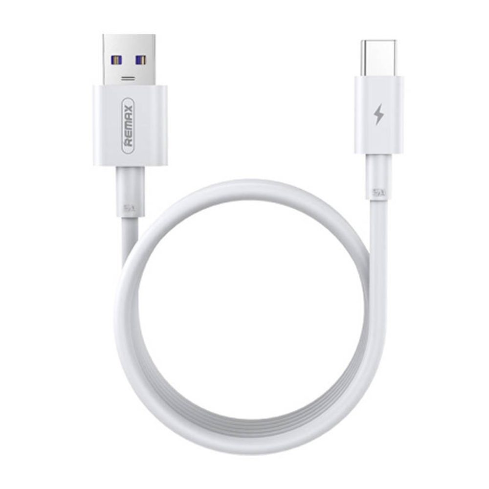 Remax Kabel USB na USB-C Remax Marlik, 2 m, 100 W (bílý)