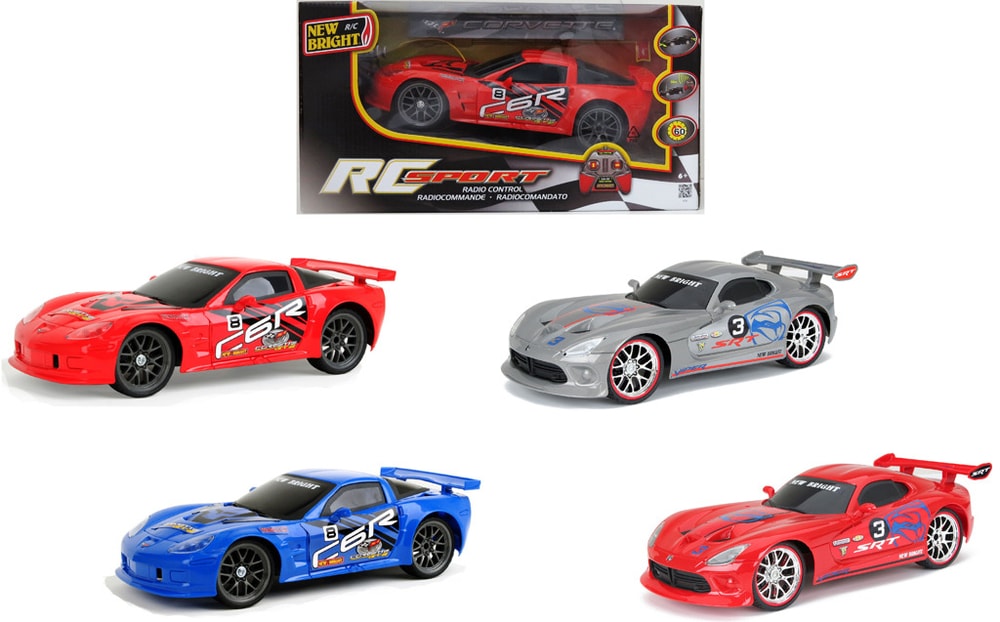 Alltoys New Bright RC auto Corvetta/Viper SRT-10 1:16