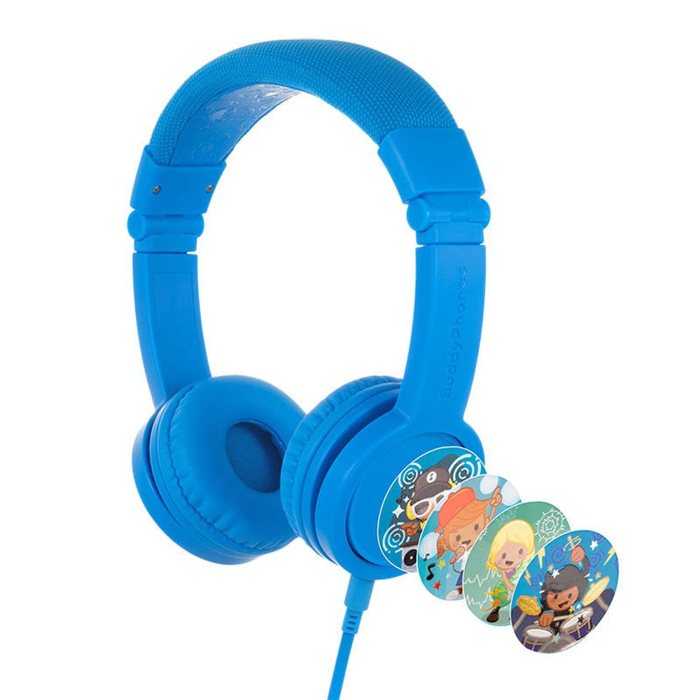 Dětské sluchátka BuddyPhones Explore+ modrá