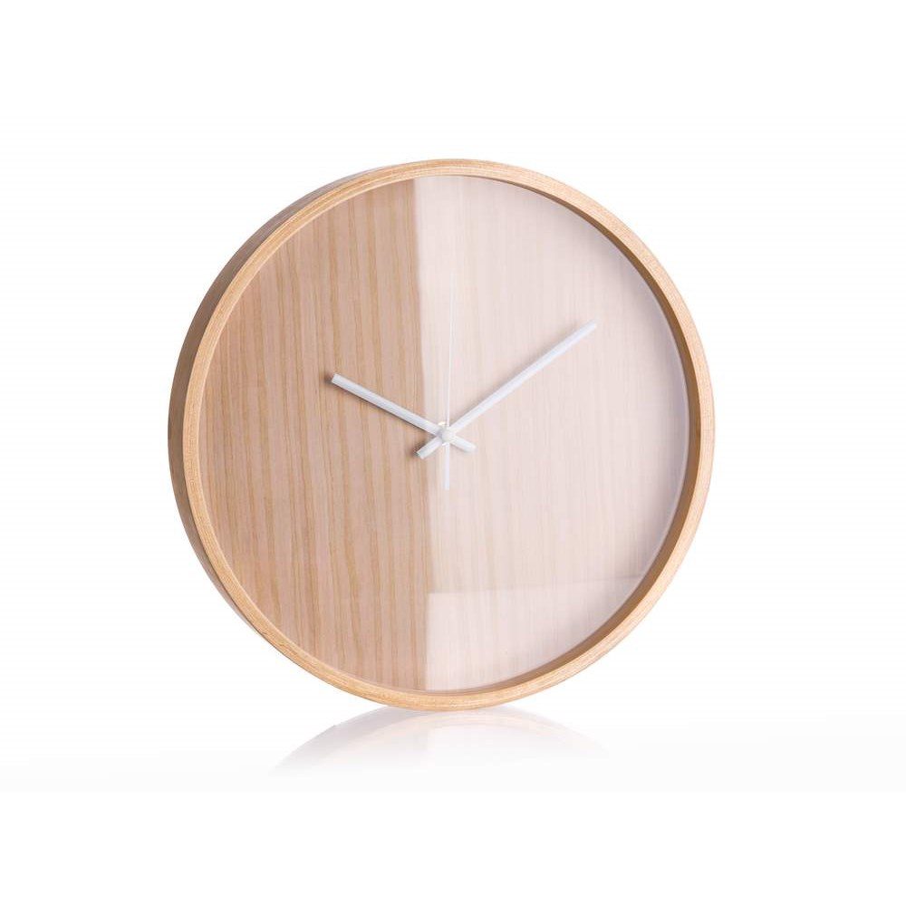 HOME DECOR Hodiny nástěnné WOOD RIM 30 cm