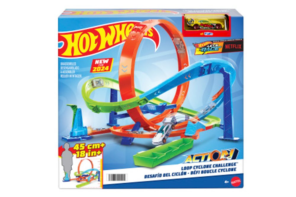 Popron.cz Hot Wheels Extrémní hyper smyčka HTK16