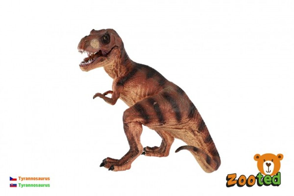 ZOOted Tyrannosaurus zooted plast 23cm v sáčku