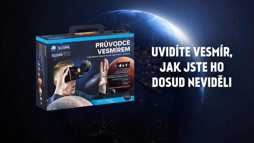 Popron.cz Průvodce vesmírem interaktivní souprava 4v1