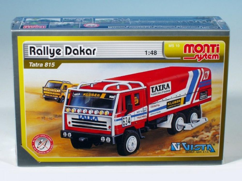 Vista Stavebnice Monti 10 Rallye Dakar Tatra 815 1:48 v krabici 22x15x6cm