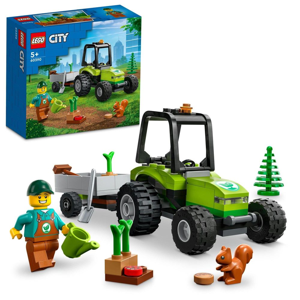 Lego Traktor v parku