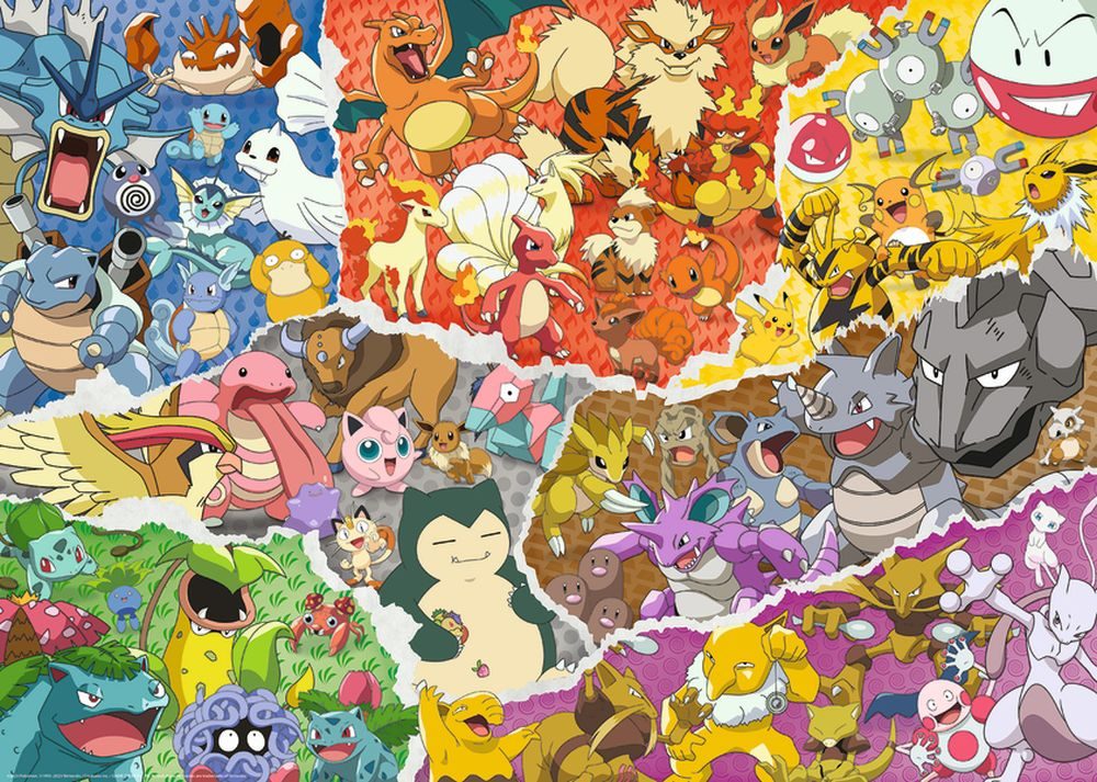 Ravensburger Pokémon 1000 dílků