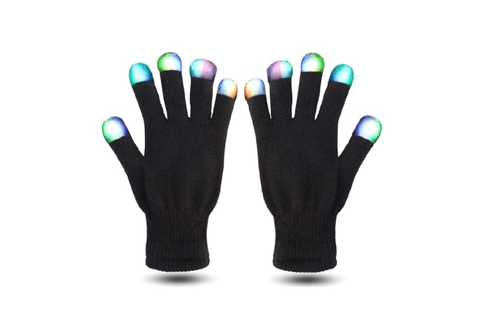 Popron.cz Rukavice s LED špičkami - PARTY GLOVES