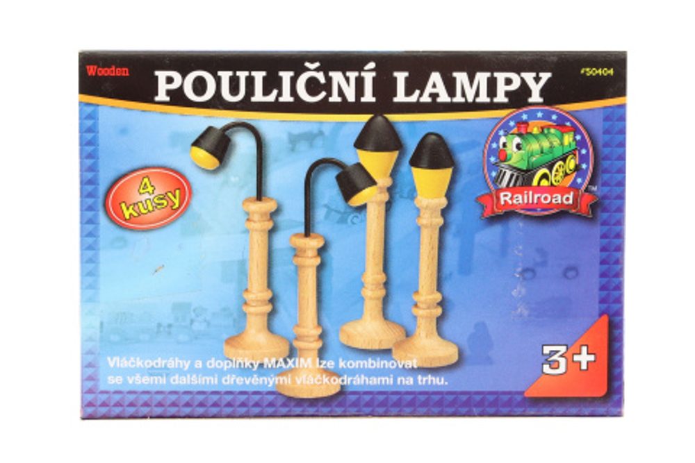 Maxim Pouličné lampy 4ks