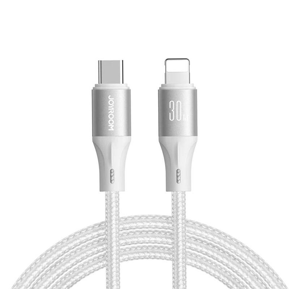 Joyroom Kabel Joyroom Light-Speed USB-C k Lightning SA25-CL3, 30W, 1,2 m (bílý)