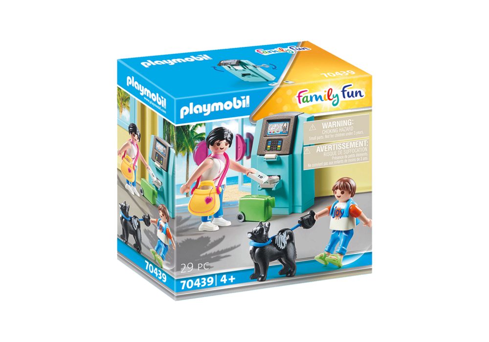 Popron.cz PLAYMOBIL® Family Fun 70439 Turisti s bankomatem