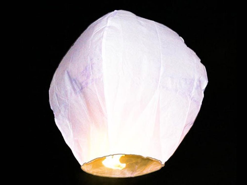 Popron.cz Lampion přání - čepice(zelená barva)