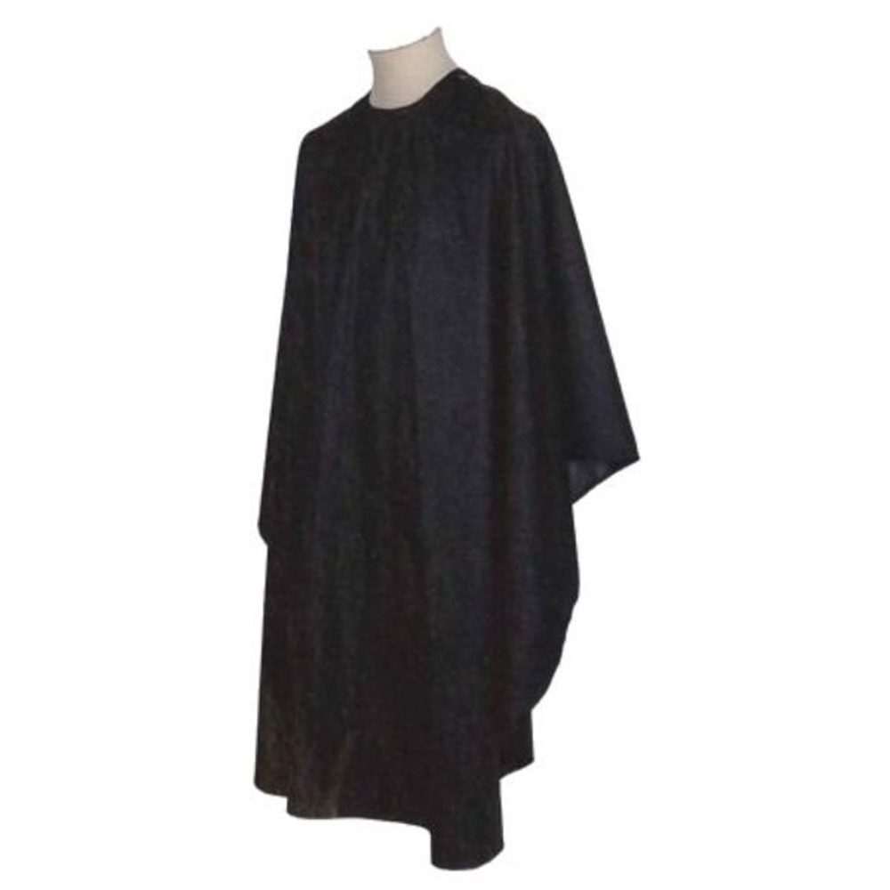 Kadeřnický plášť černý - Pelerína 140 cm