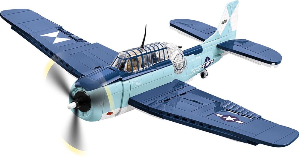 COBI 5752 II WW Grumman TBF Avenger, 1:48, 392 k, 1 f