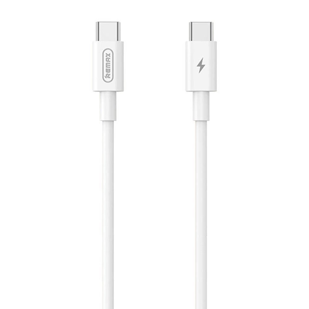 Remax Kabel USB-C do USB-C Remax Marlik, 1 m, 65 W (bílý)