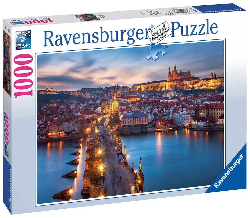 Ravensburger Praha v noci 1000 dílků