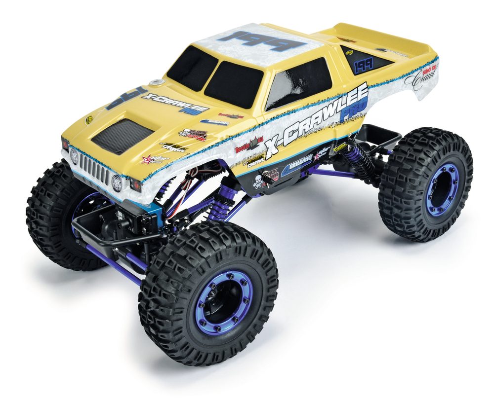 Popron.cz Carson RC auto X-Crawlee PRO 1:10 žlutá