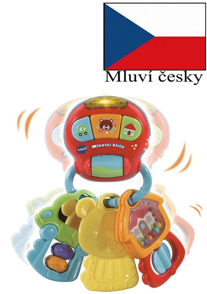 Popron.cz Vtech Mluvící klíče (CZ)