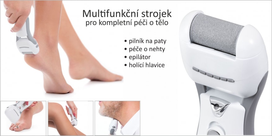 Modom Multifunkční strojek pro epilaci, manikúru a pedikúru