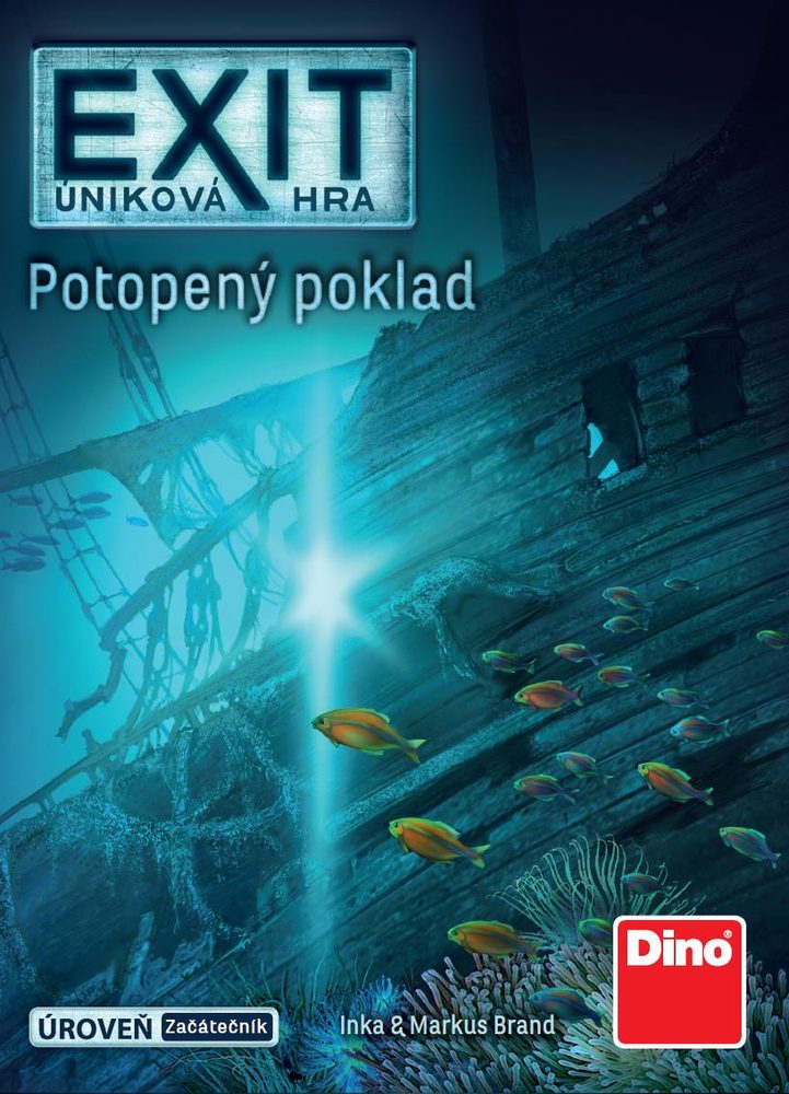 Dino ÚNIKOVÁ HRA: POTOPENÝ POKLAD Párty hra