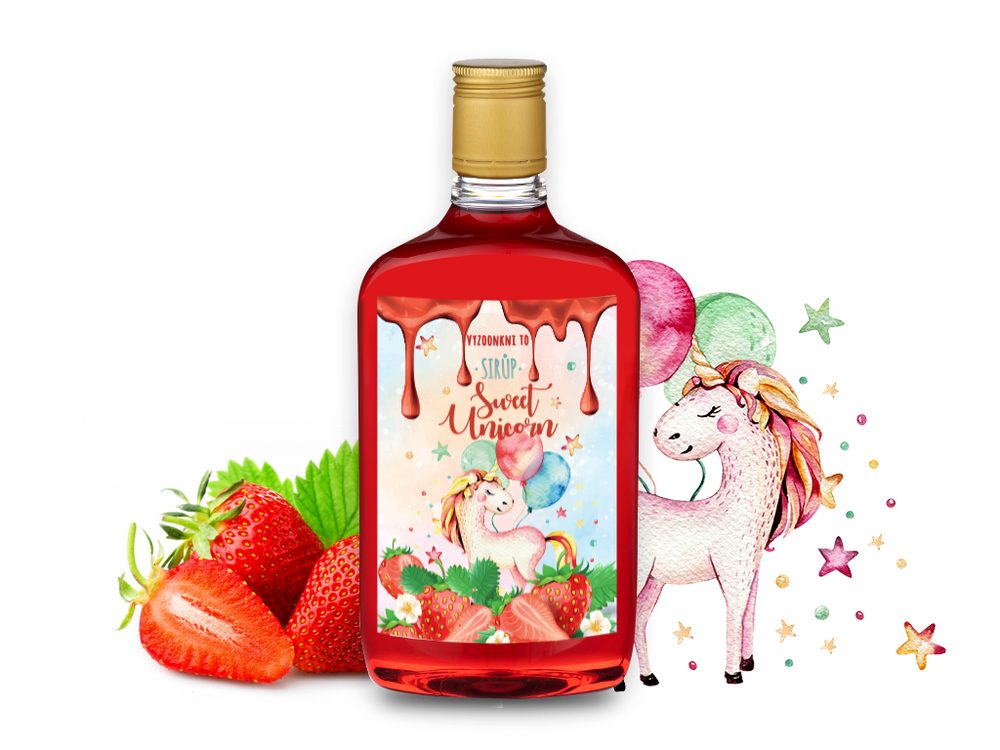 Popron.cz SWEET UNICORN SIRUP, 500 ml