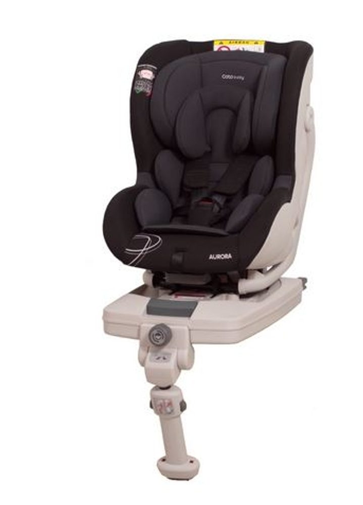 Coto baby Autosedačka AURORA Coto Baby - 0-18 kg s isofixem, jízda protisměru i po směru - černá