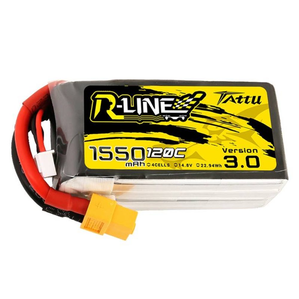 Tattu Baterie Tattu R-Line verze 3.0 1550mAh 14,8V 120C 4S1P XT60