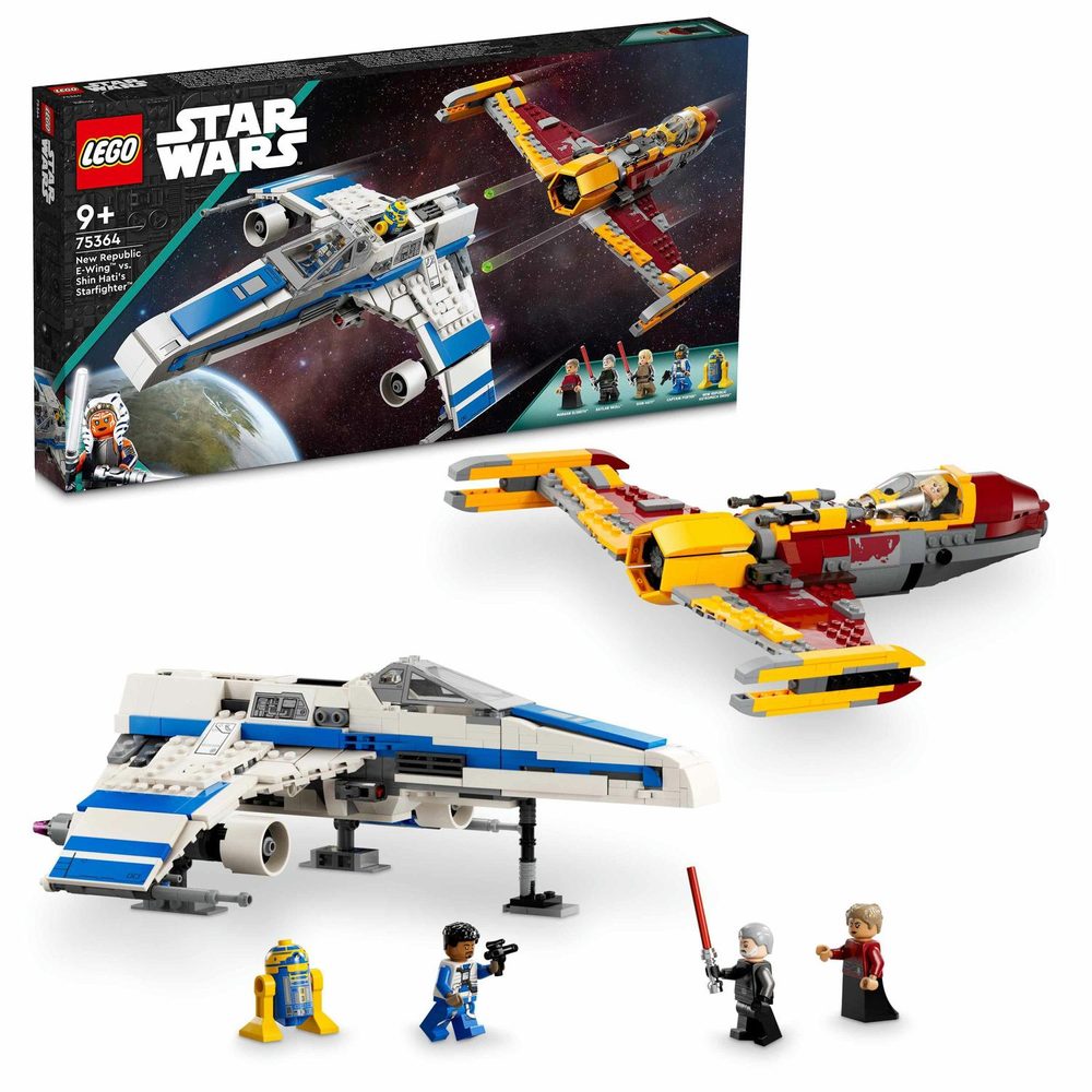 Lego Stíhačka E-wing™ Nové republiky vs. stíhačka Shin Hati