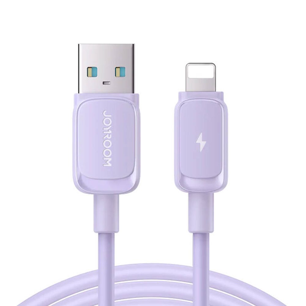 Joyroom Kabel S-AL012A14 2,4A USB k Lightning / 2,4A/ 1,2 m (fialový)