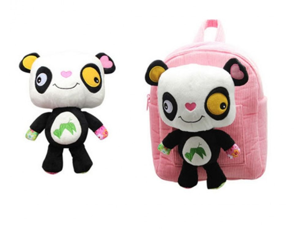 Discovery baby - Batůžek do školky s hračkou Panda