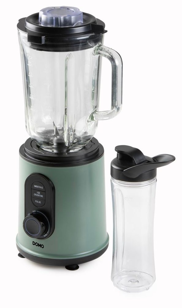 DOMO Stolní mixér 2v1 se smoothie - DOMO DO734BL, Příkon: 800 W, Objem: 1,5 l