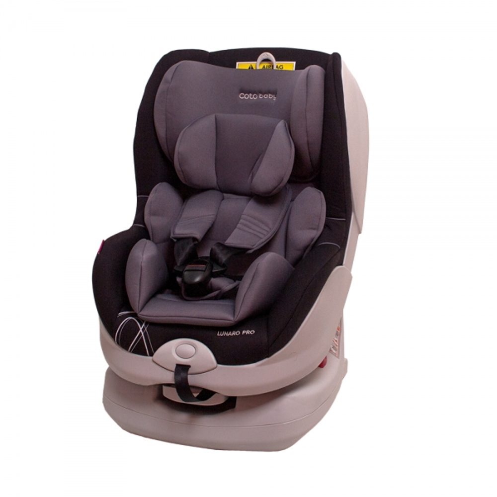 Coto baby Autosedačka LUNARO PRO Isofix - 0-18 kg, Coto Baby - šedá/černá