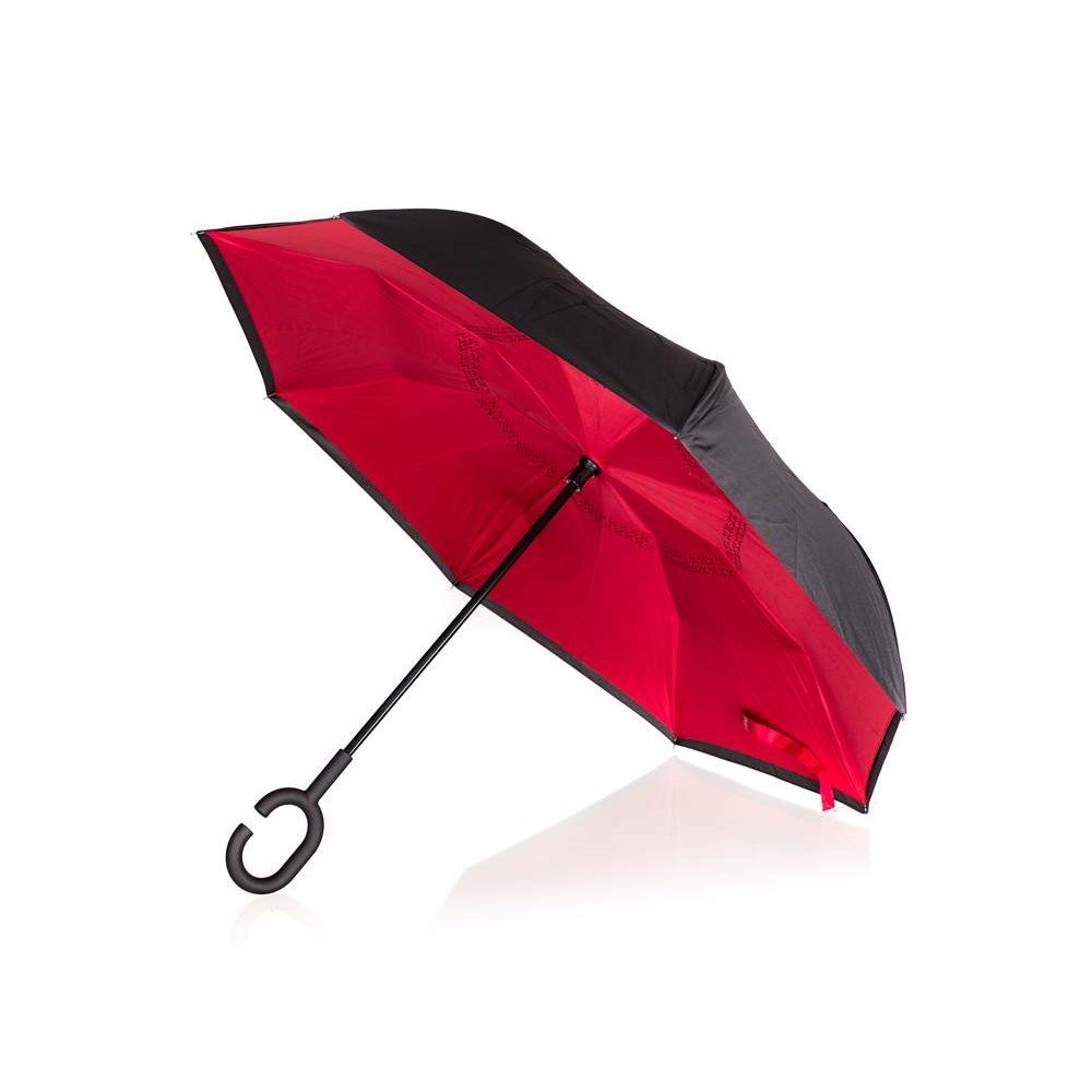 PRETTY UP Deštník obrácený 57 cm, červený
