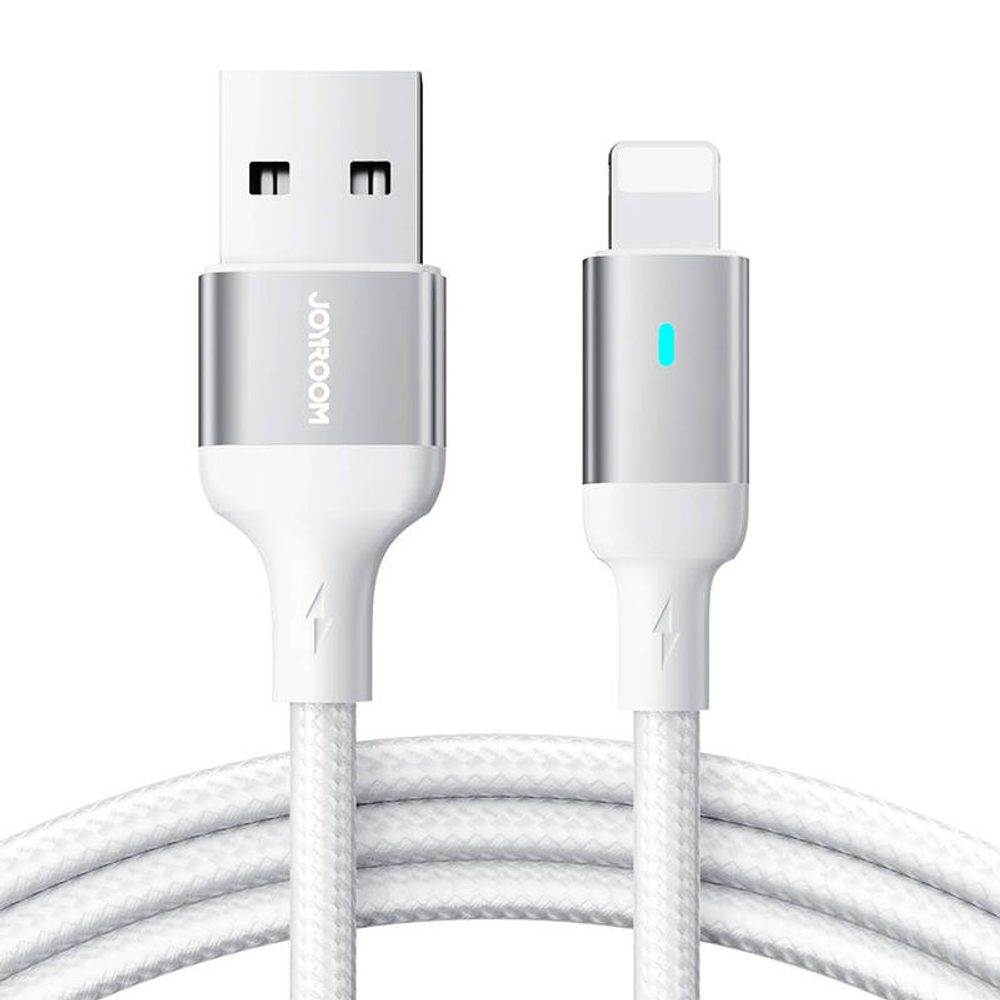 Joyroom Kabel k USB-A / Lightning / 2,4A / 1,2 m Joyroom S-UL012A10 (bílý)