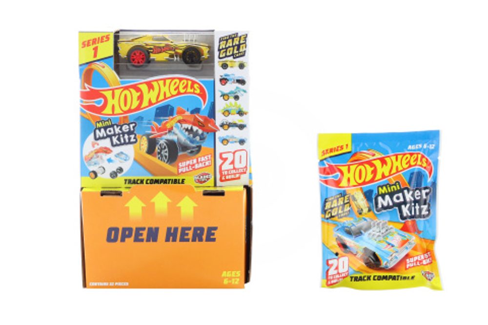 Popron.cz Hot Wheels Skládací mini model autíčka