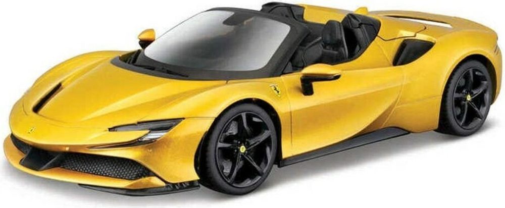 Bburago 2020 Bburago 1:18 Ferrari SF90 Spider - Yellow